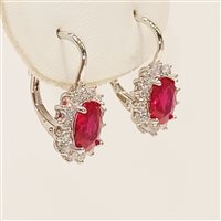 Salzano - Via Montegrappa, 28 - Orecchini Vidali Gioielli Donna in Argento Corindone ORAR-73-34 - ORAR-73-34